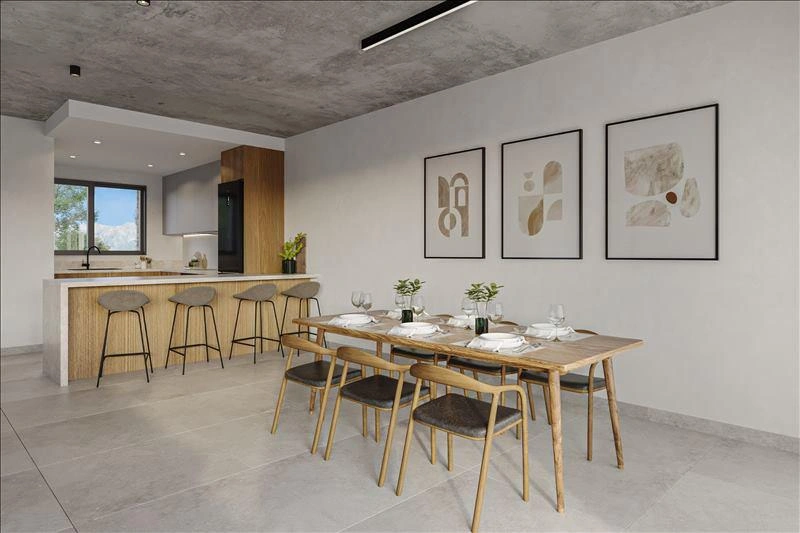 Villas in a modern residential complex in Paphos, Cyprus