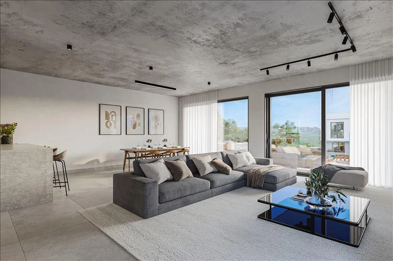 Villas in a modern residential complex in Paphos, Cyprus