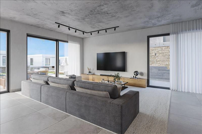 Villas in a modern residential complex in Paphos, Cyprus