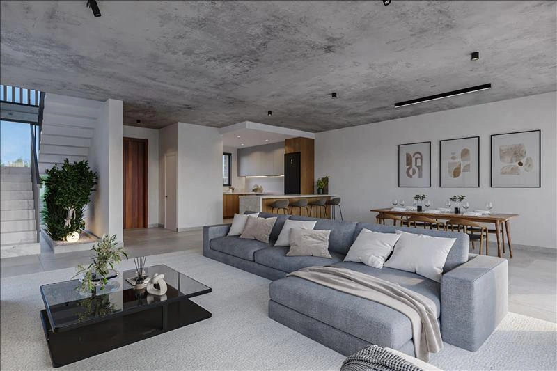 Villas in a modern residential complex in Paphos, Cyprus