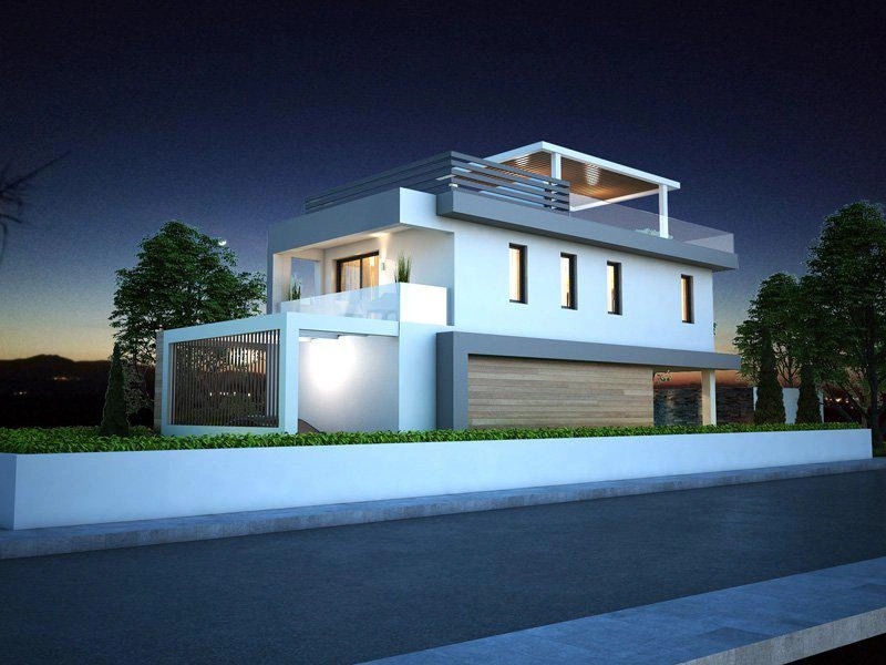 Villas avec vue sur la mer à Famagouste, Chypre