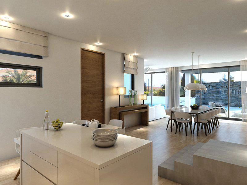 Villas avec vue sur la mer à Famagouste, Chypre