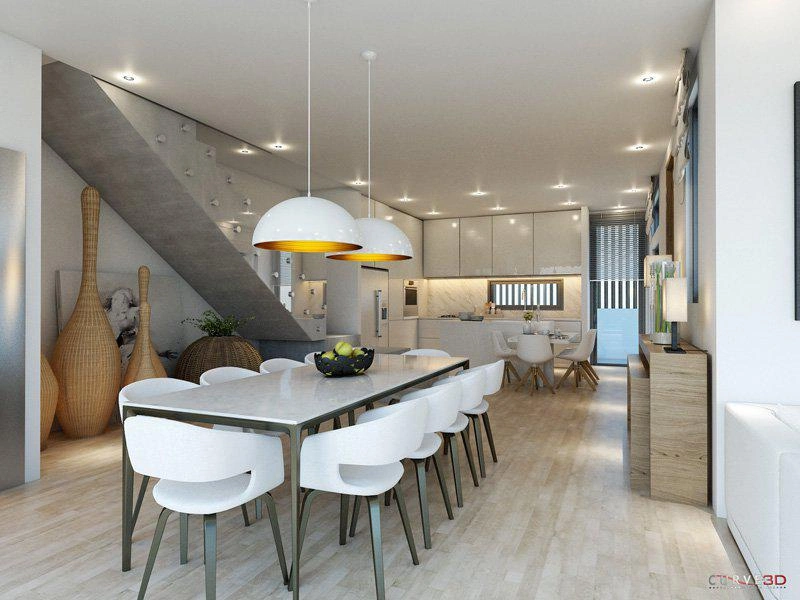 Villas avec vue sur la mer à Famagouste, Chypre