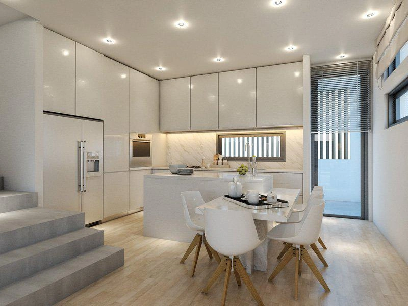 Villas avec vue sur la mer à Famagouste, Chypre