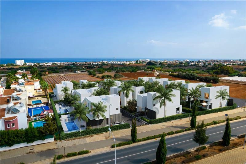 Villas in a new development project in Famagusta, Cyprus