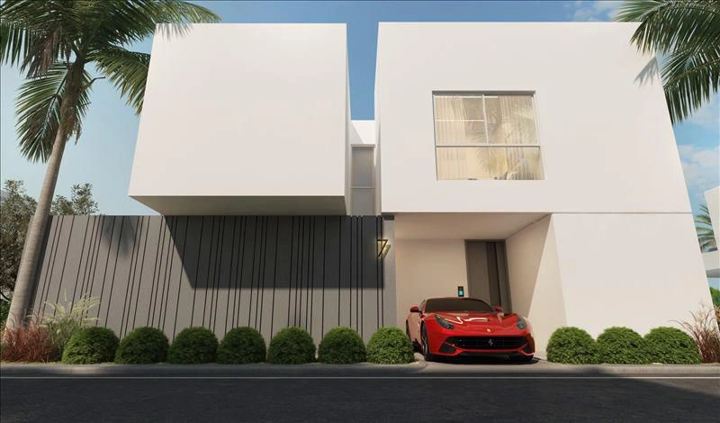 Villas in a new development project in Famagusta, Cyprus