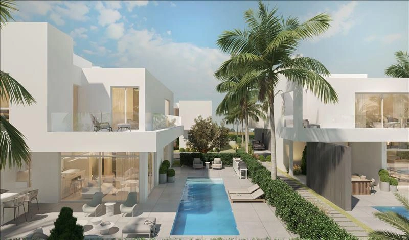 Villas in a new development project in Famagusta, Cyprus