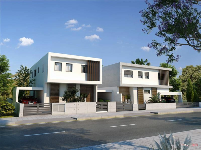 Villas dans un nouveau projet immobilier à Nicosie, Chypre