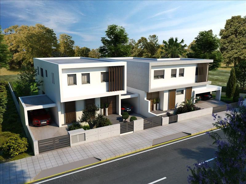 Villas dans un nouveau projet immobilier à Nicosie, Chypre