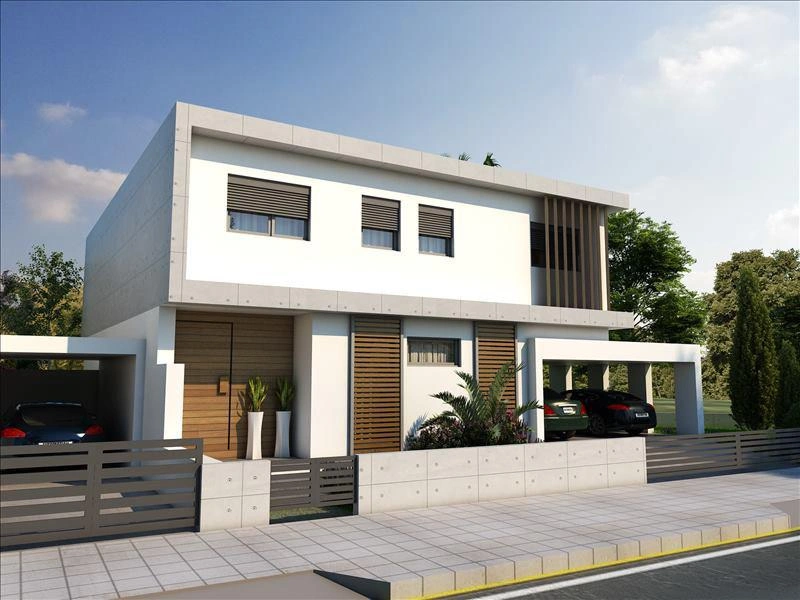 Villas in a new development project in Nicosia, Cyprus