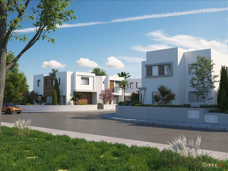 Villas en un complejo residencial moderno en Nicosia, Chipre