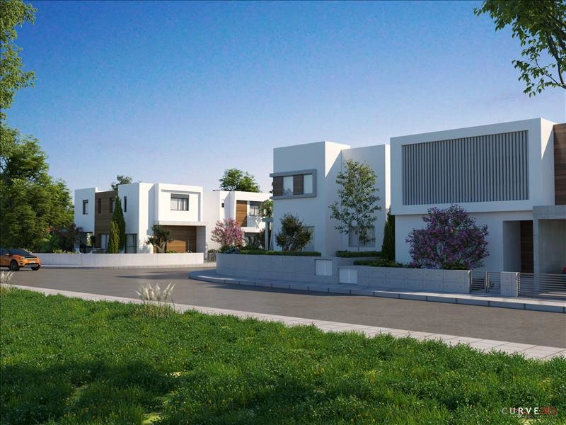 Villas en un complejo residencial moderno en Nicosia, Chipre