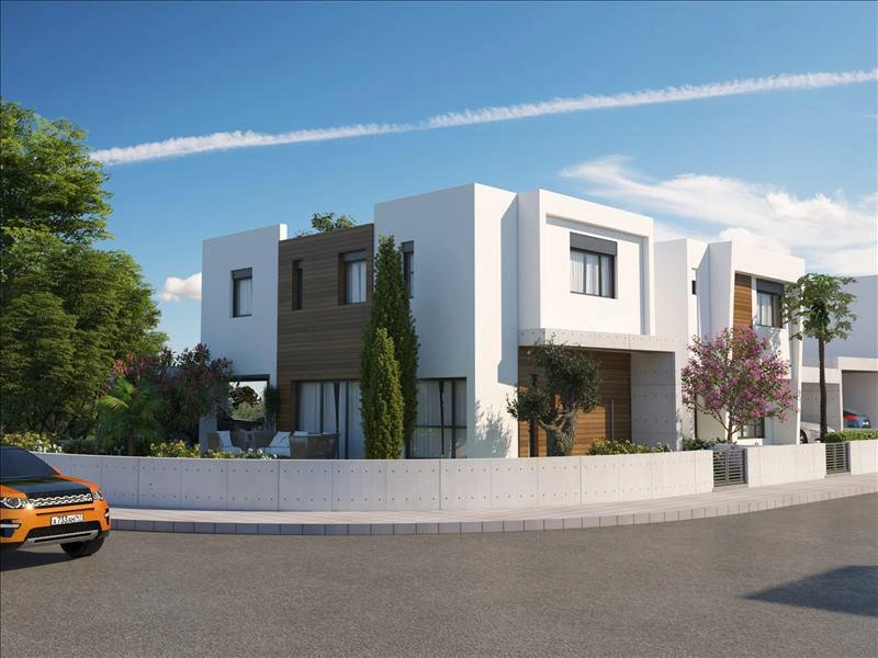 Villas en un complejo residencial moderno en Nicosia, Chipre