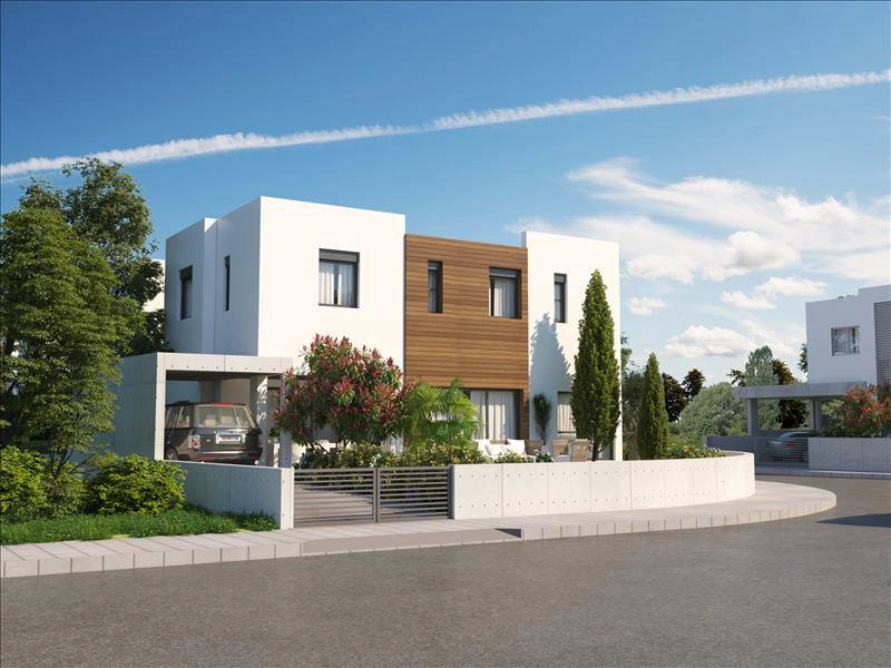 Villas en un complejo residencial moderno en Nicosia, Chipre