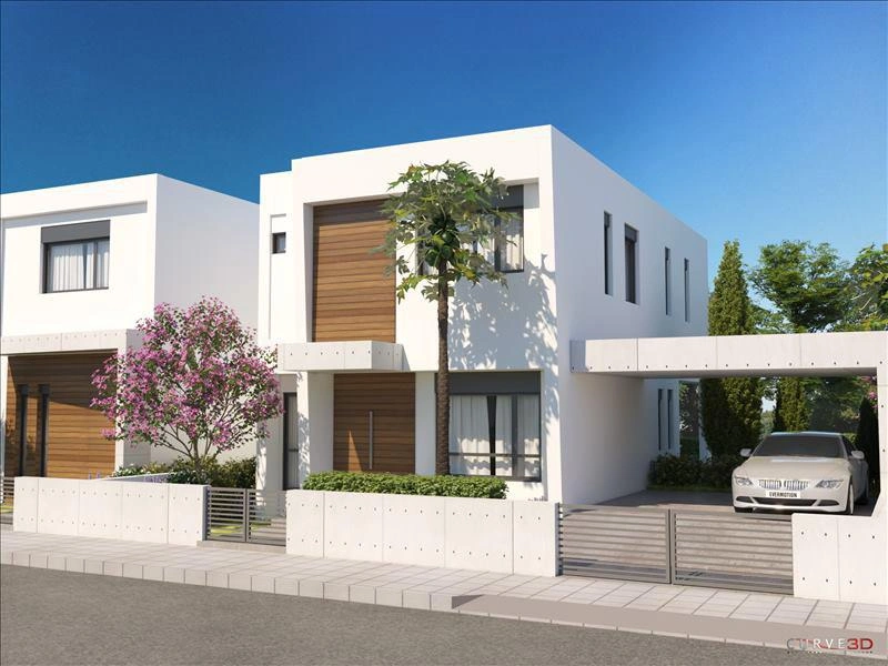 Villas en un complejo residencial moderno en Nicosia, Chipre