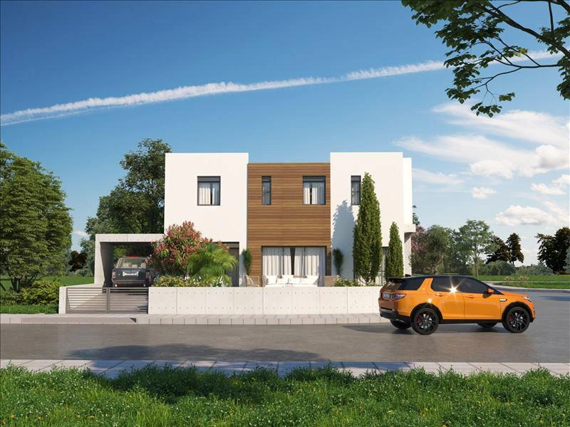 Villas en un complejo residencial moderno en Nicosia, Chipre