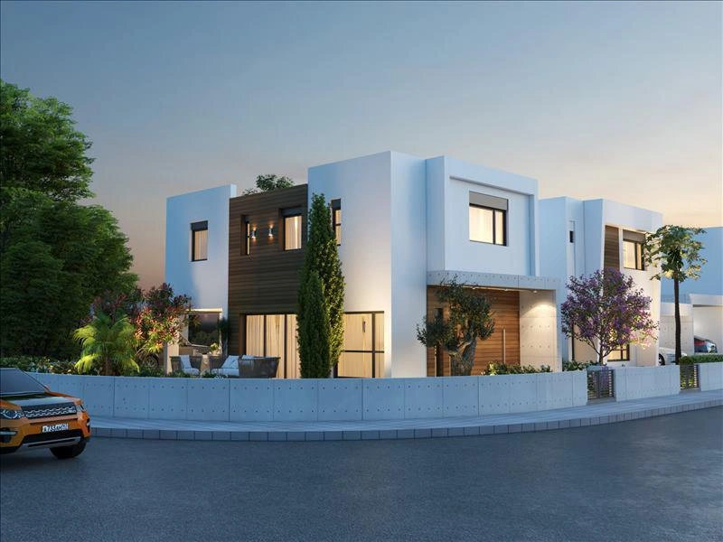 Villas en un complejo residencial moderno en Nicosia, Chipre