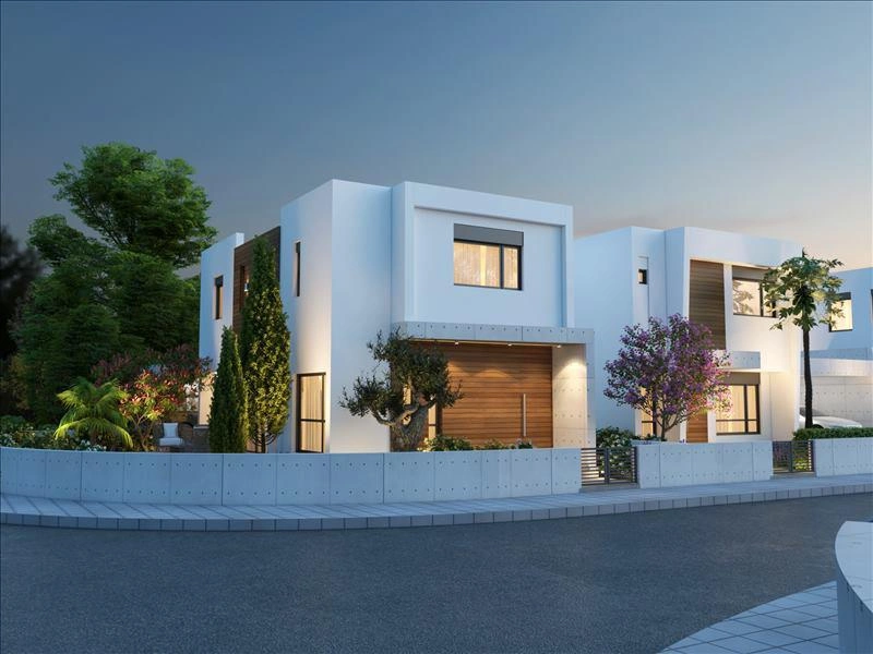 Villas en un complejo residencial moderno en Nicosia, Chipre