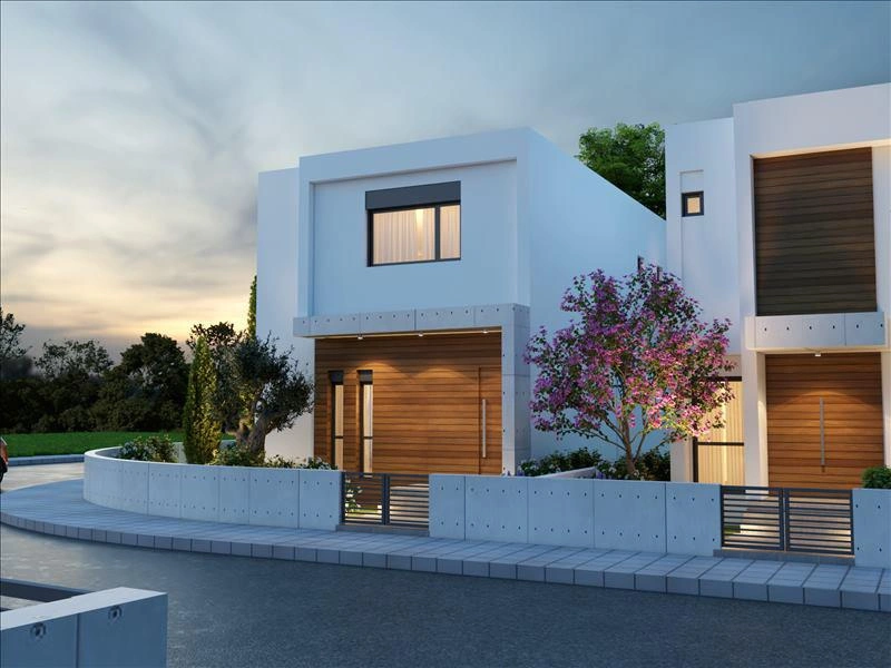Villas en un complejo residencial moderno en Nicosia, Chipre