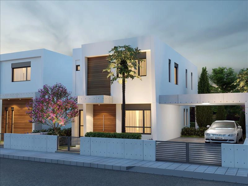 Villas en un complejo residencial moderno en Nicosia, Chipre