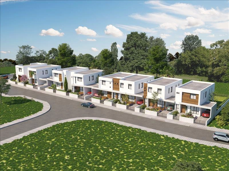 Villas en un complejo residencial moderno en Nicosia, Chipre