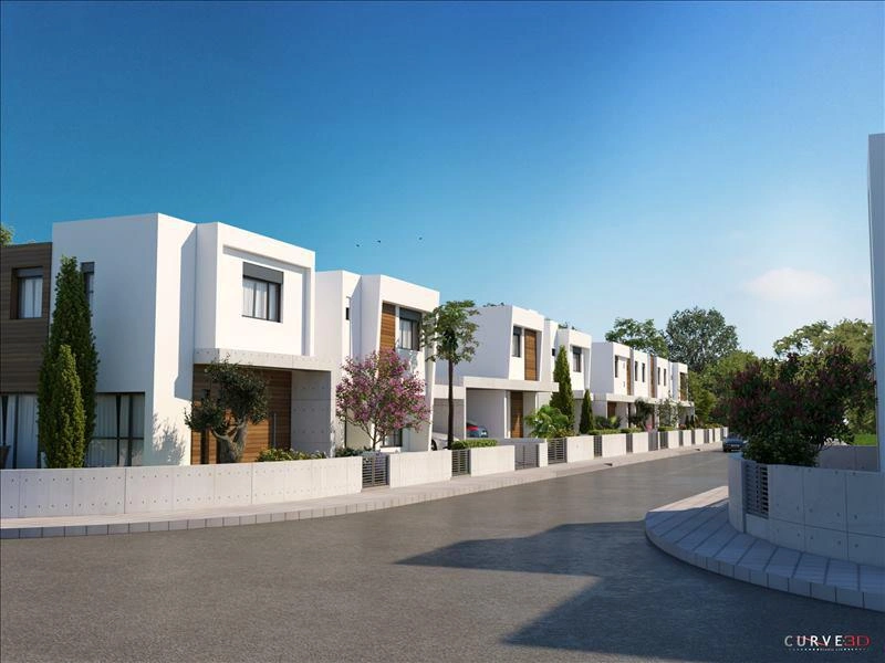 Villas en un complejo residencial moderno en Nicosia, Chipre