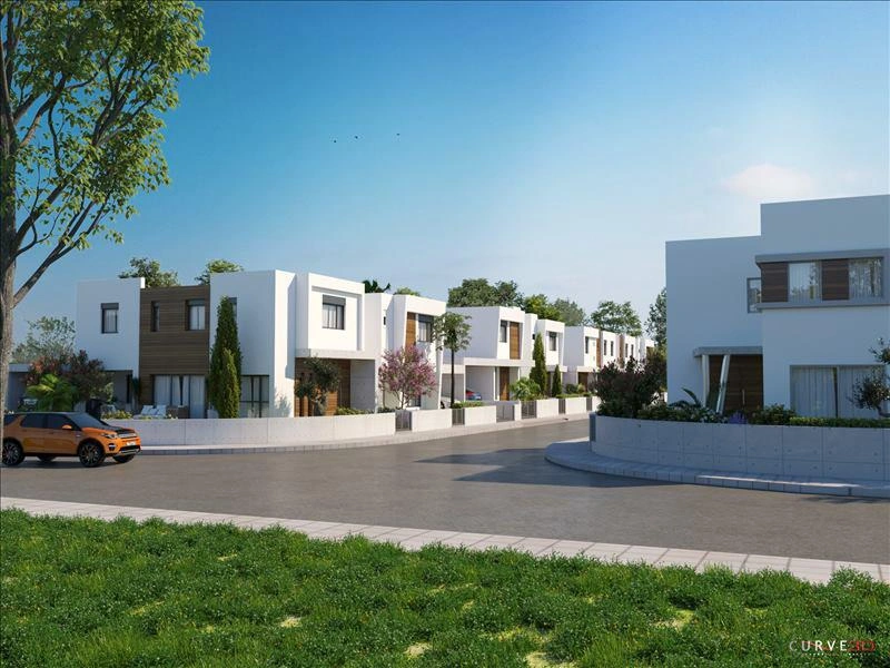 Villas en un complejo residencial moderno en Nicosia, Chipre