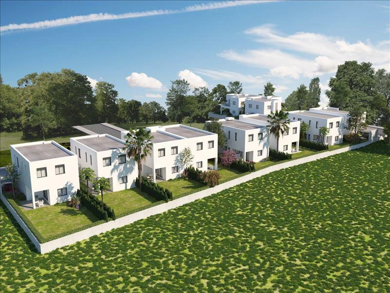 Villas en un complejo residencial moderno en Nicosia, Chipre