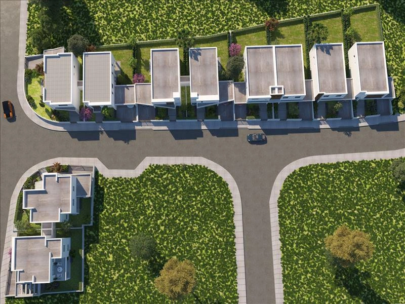 Villas en un complejo residencial moderno en Nicosia, Chipre