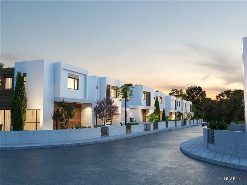 Villas en un complejo residencial moderno en Nicosia, Chipre