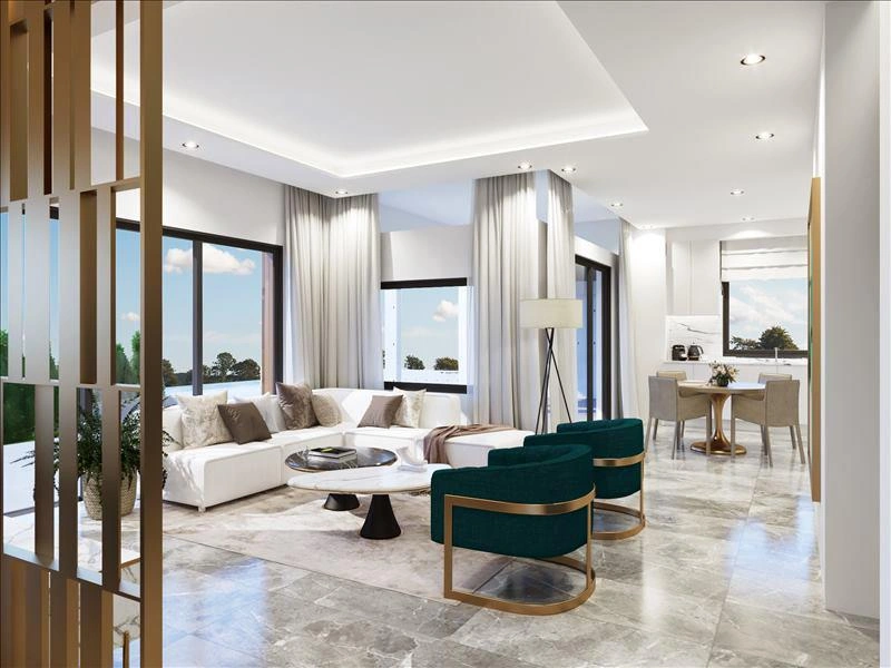 Villas en un complejo residencial moderno en Nicosia, Chipre