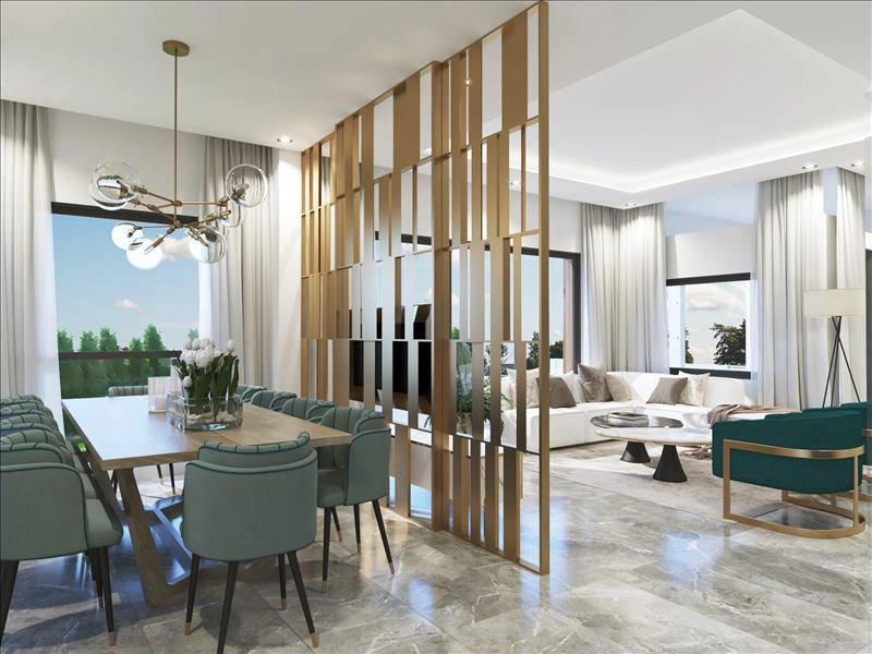 Villas en un complejo residencial moderno en Nicosia, Chipre