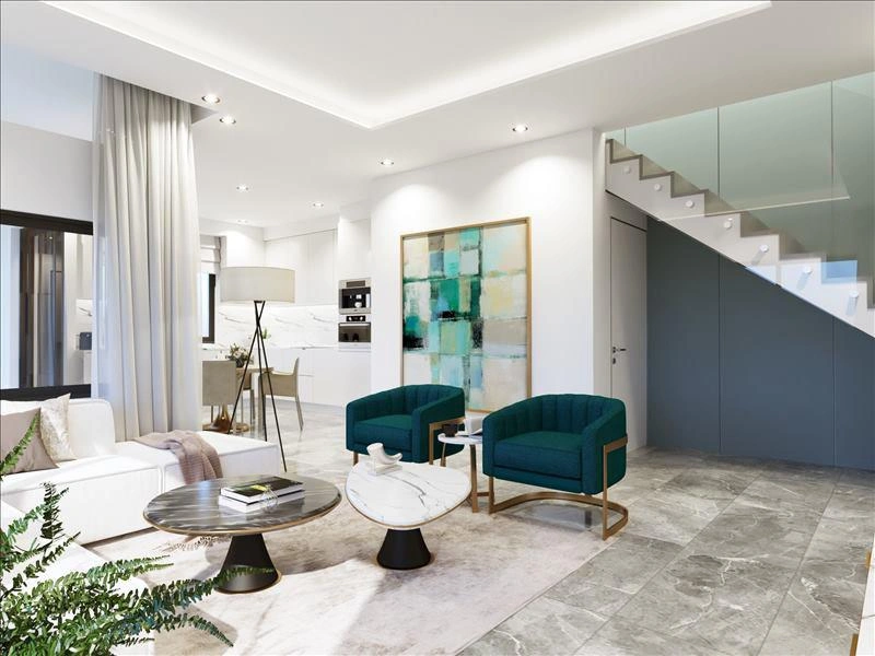 Villas en un complejo residencial moderno en Nicosia, Chipre