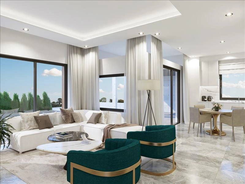 Villas en un complejo residencial moderno en Nicosia, Chipre