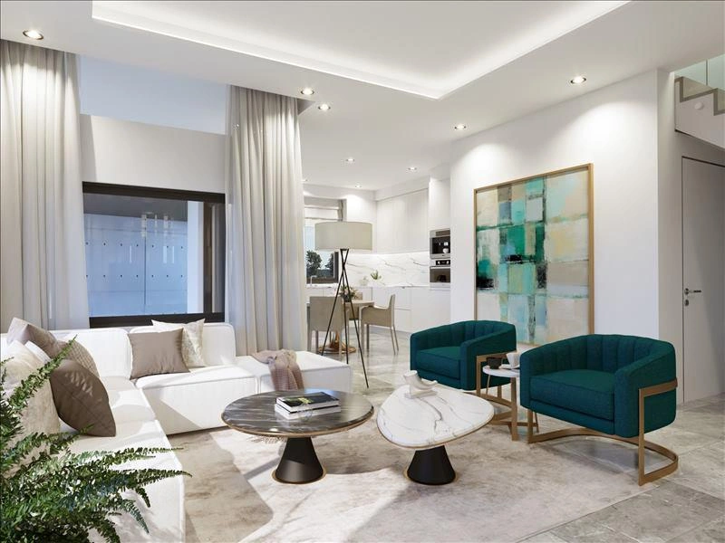 Villas en un complejo residencial moderno en Nicosia, Chipre