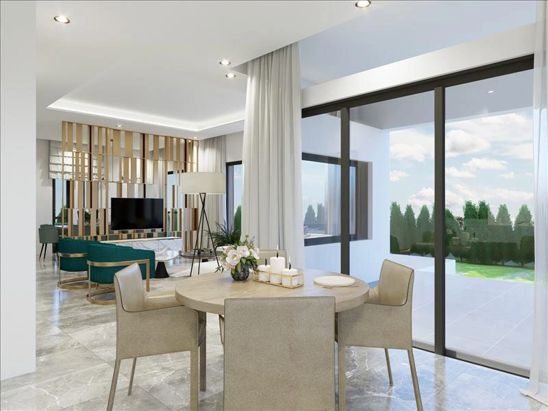 Villas en un complejo residencial moderno en Nicosia, Chipre