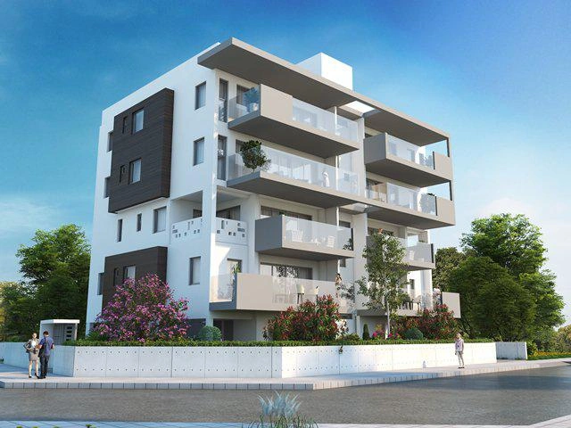 Apartments in a modern residential complex in Nicosia, Cyprus