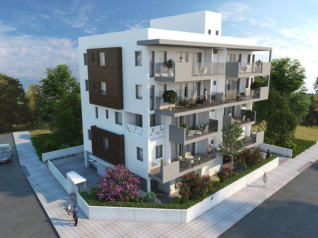 Apartments in a modern residential complex in Nicosia, Cyprus