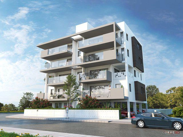 Apartments in a modern residential complex in Nicosia, Cyprus