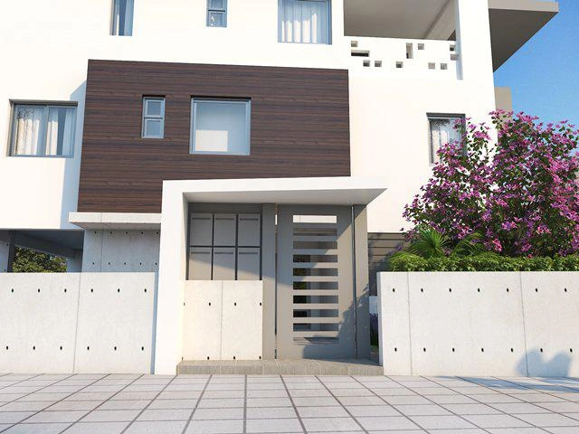 Apartments in a modern residential complex in Nicosia, Cyprus