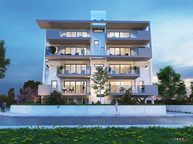 Apartments in a modern residential complex in Nicosia, Cyprus