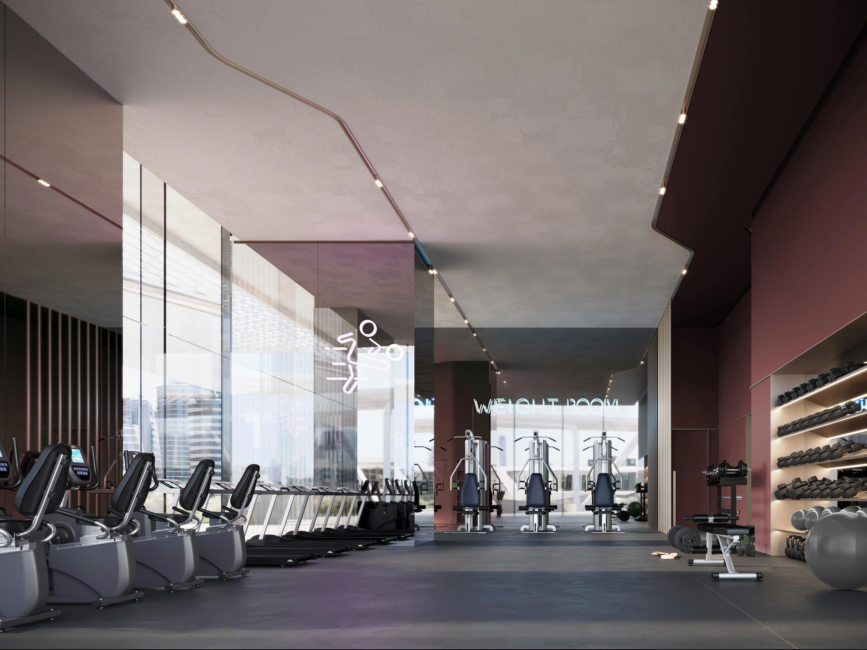 برج أيكونيك، المساحة 81–81 m²