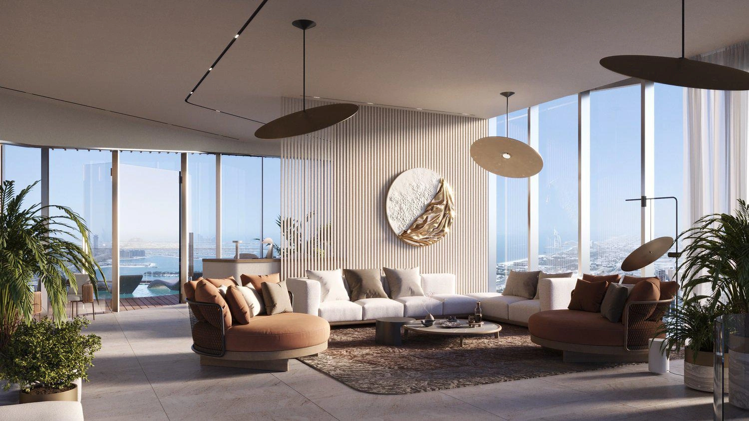 برج أيكونيك، المساحة 81–81 m²