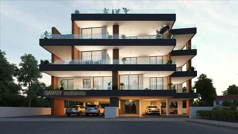 Apartments in a modern residential complex in Larnaca, Cyprus