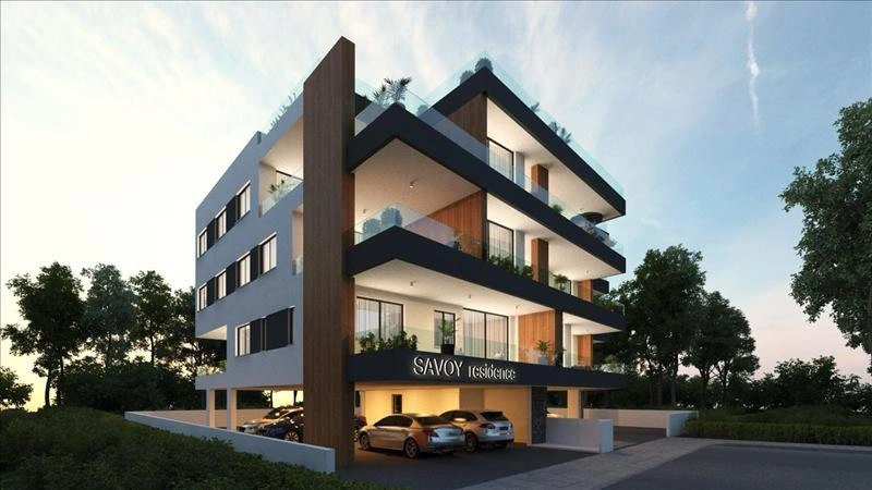 Apartments in a modern residential complex in Larnaca, Cyprus