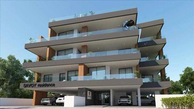 Apartments in a modern residential complex in Larnaca, Cyprus