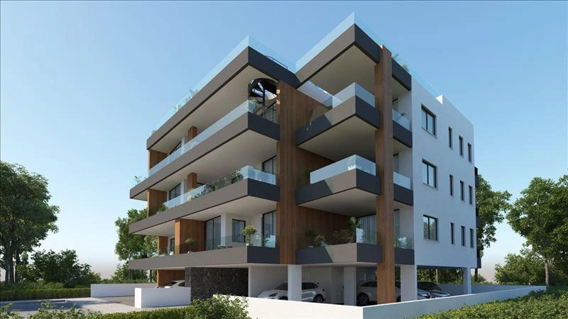 Apartments in a modern residential complex in Larnaca, Cyprus
