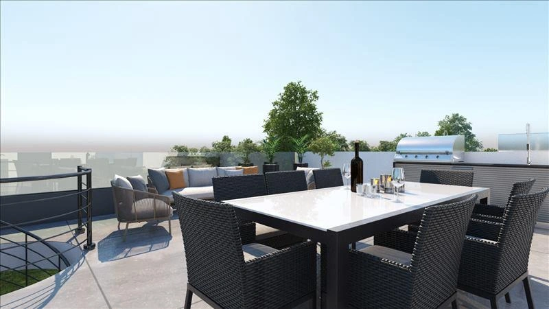 Apartments in a modern residential complex in Larnaca, Cyprus