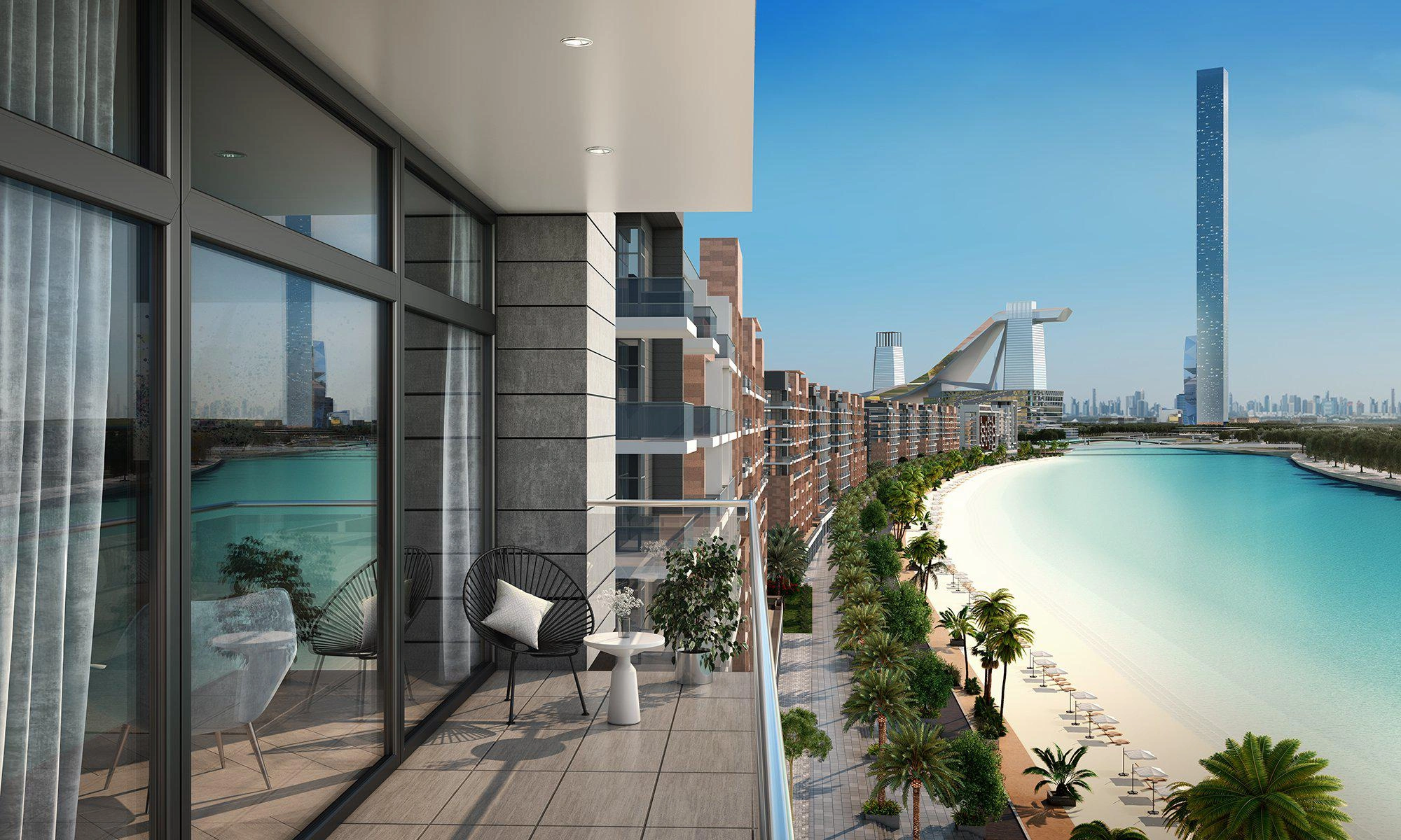 Appartements Riviera Beach Front Residence — Dubaï, Émirats arabes unis