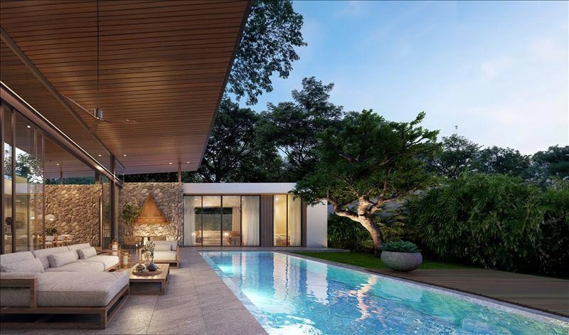 Villas dans un nouveau complexe résidentiel à Phuket, Thaïlande